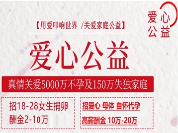 温县捐卵助孕生子 爱心志愿者招募